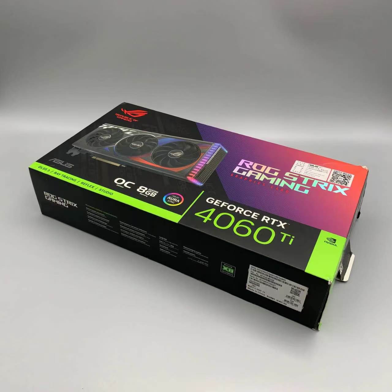 图片[1]-华硕ROG RTX 4060TI猛禽 8 GB S99几乎全新-瑞讯商贸